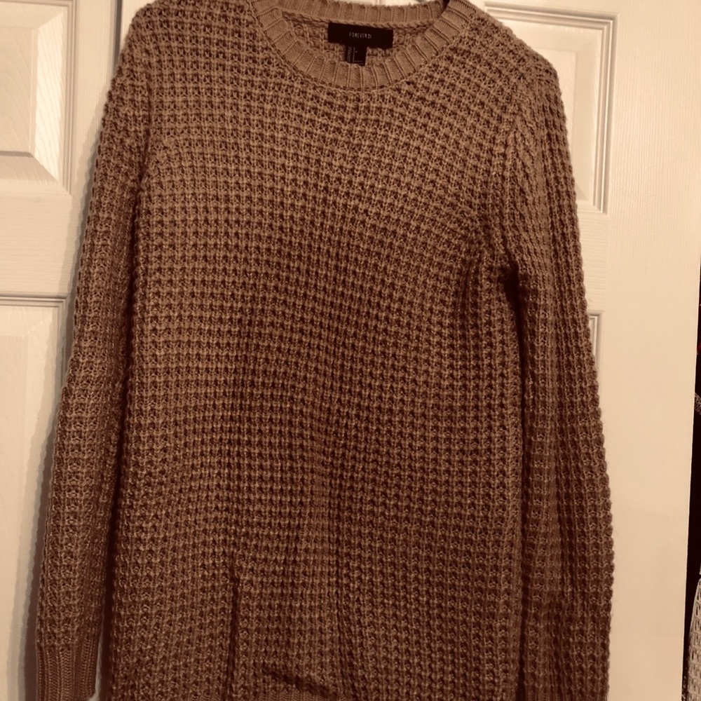 🚫🚫🚫🚫SOLD🚫🚫🚫🚫Waffle long sweater